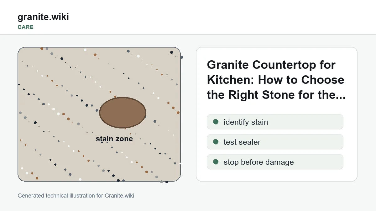 Granite Countertop for Kitchen: How to Choose the Right Stone for the Job