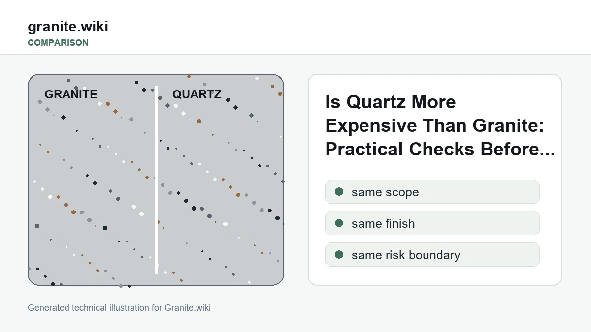 Is Quartz More Expensive Than Granite? Compare the Full Scope