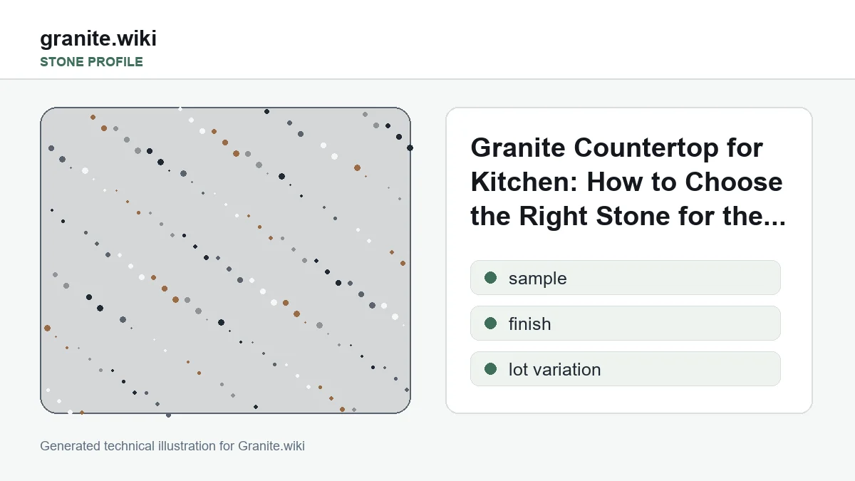 Granite Countertop for Kitchen: How to Choose the Right Stone for the Job