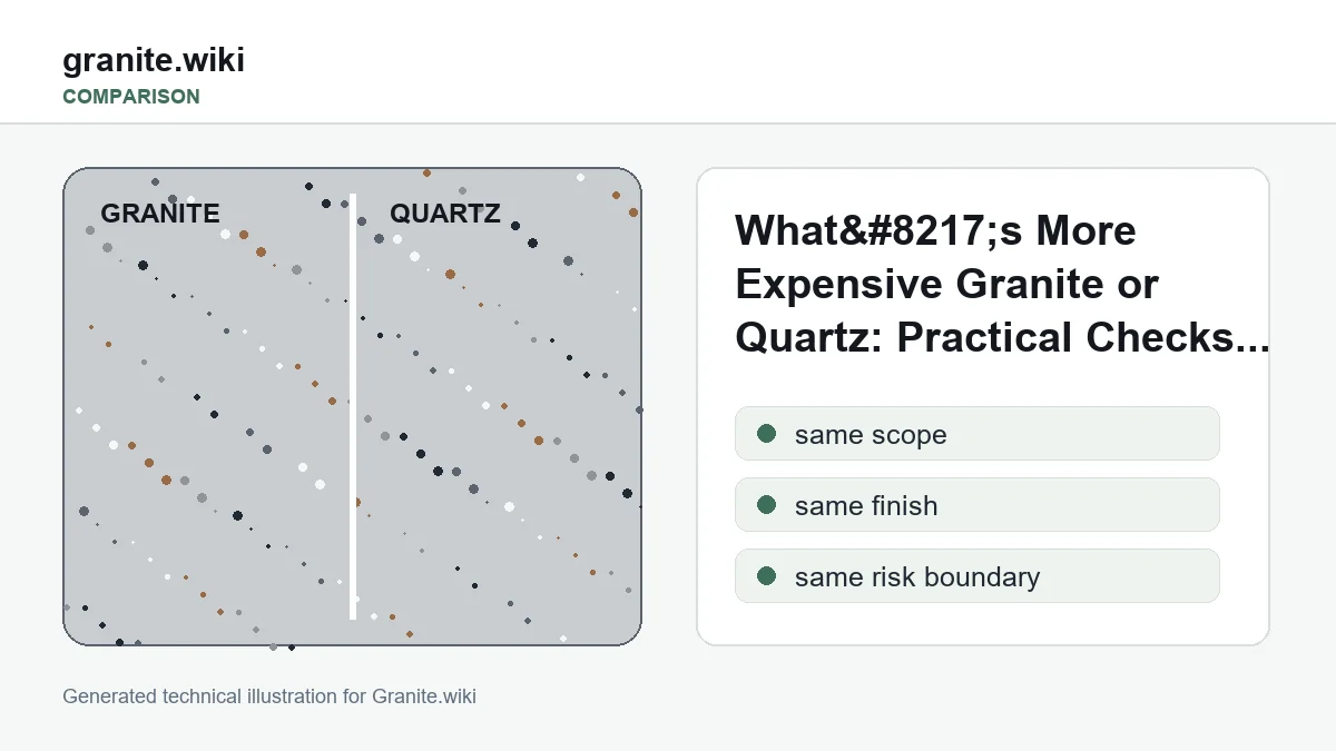 Granite or Quartz: Which Usually Costs More?